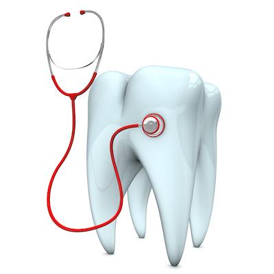 Tooth with a stethoscope on it, wilmington de